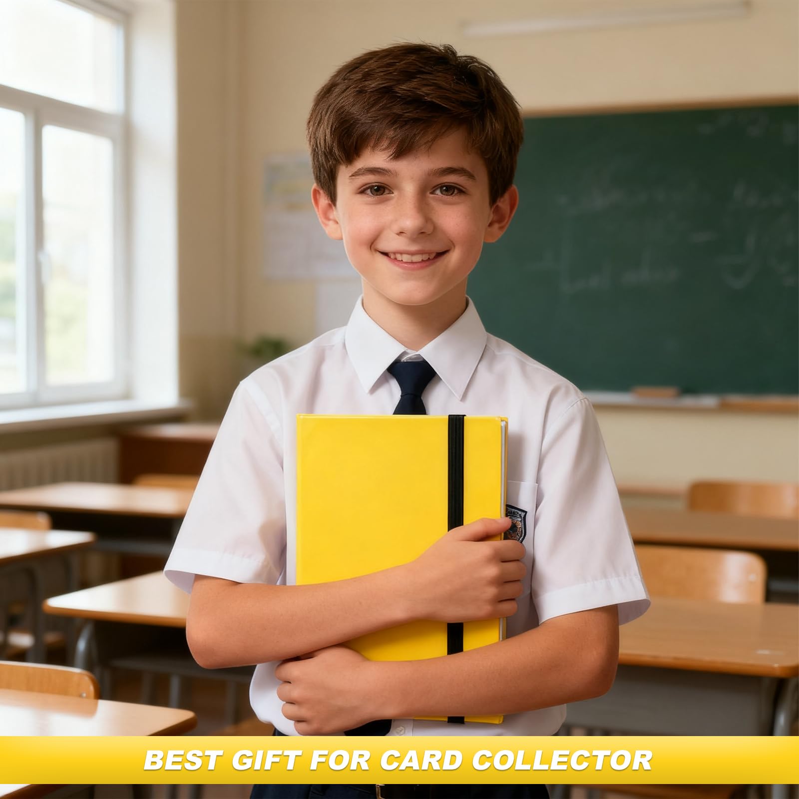Trading Card Binder, 540 Pockets Card Binder for Pokemon Cards MTG, Baseball & Football Sports Cards - Image 4
