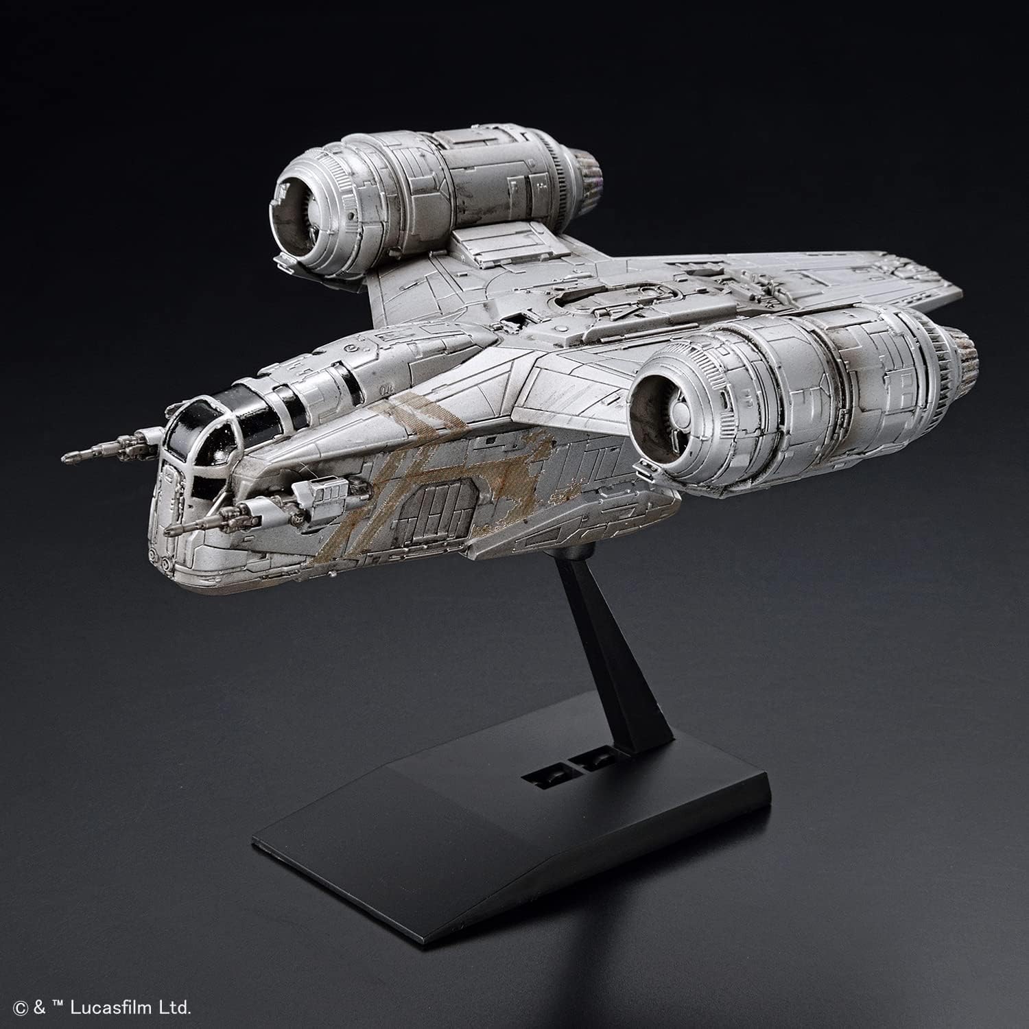 Bandai Hobby - The Mandalorian - 018 Razor Crest, Bandai Spirits Star Wars Vehicle Model Kit