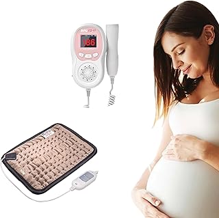 BPL Medical Technologies Pre-Pregnancy Combo - FD-03 Fetal Doppler + Orthopaedic Electric Heating Belt - XL