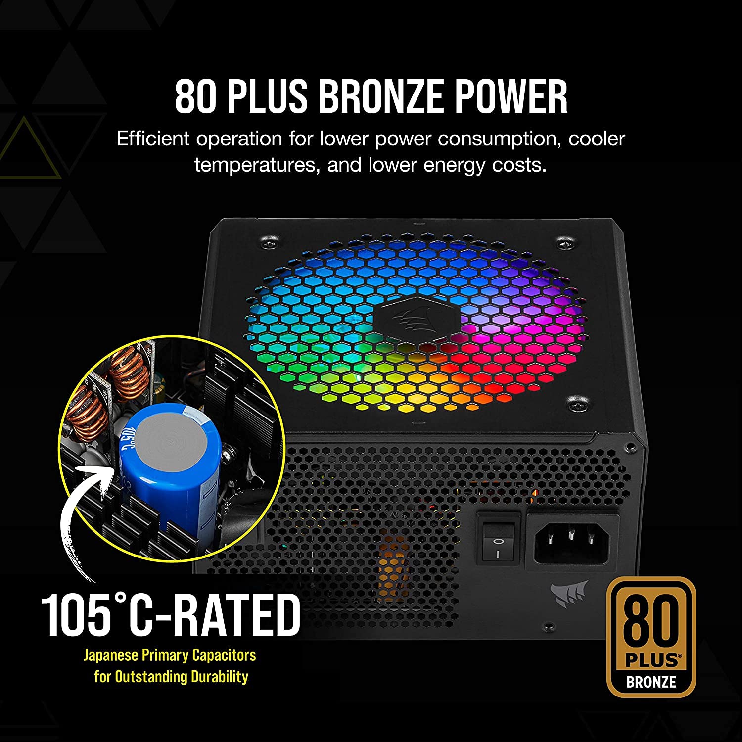 Amazon.in: Buy Corsair CX650F RGB, 650 Watt, 80 Plus Bronze, Fully