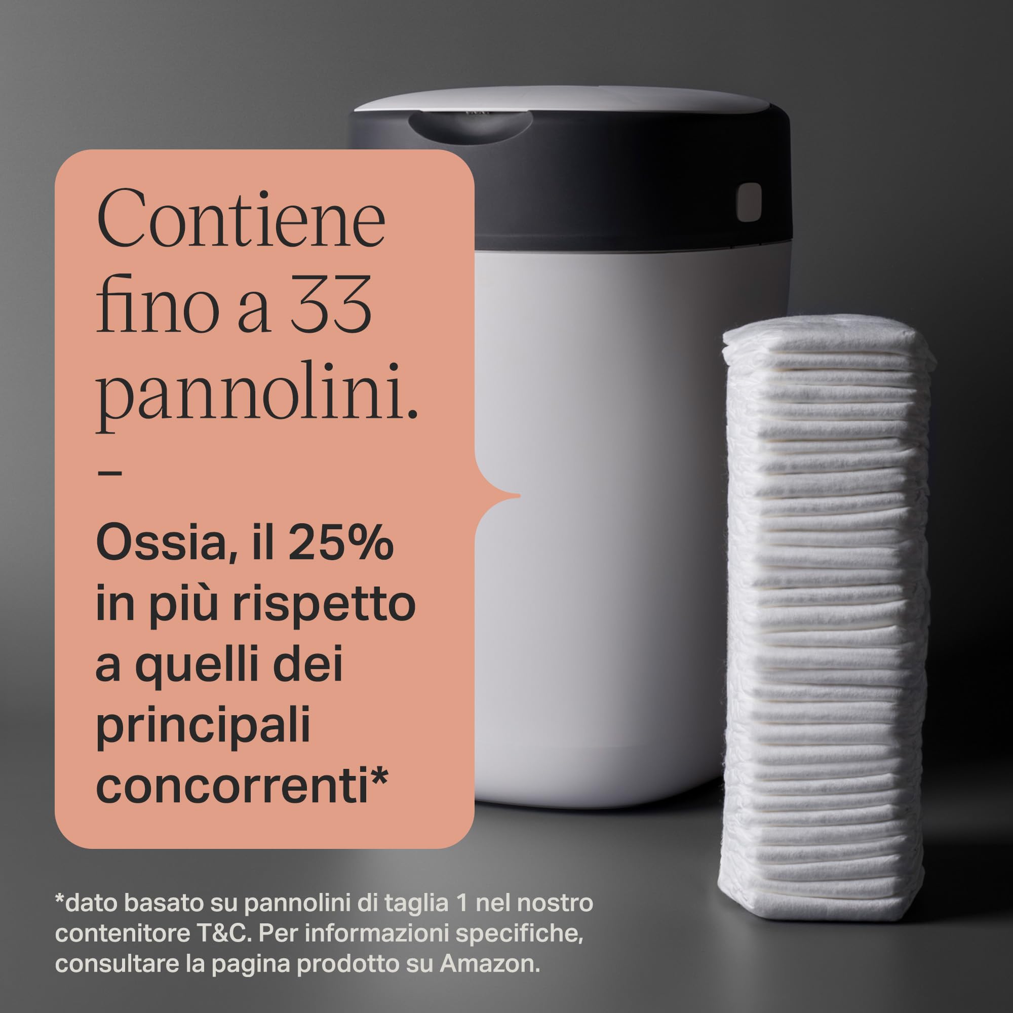 Tommee Tippee Starter set Mangiapannolini Twist & Click con 6 Ricariche con Pellicola Antibatterica Multistrato, Bianco (la confezione può variare)