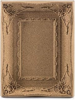 Suck UK Cork Board | Notice Pin Board | Frame Shaped Notice Board | Message Board Freestanding & Wall Hanging | Small Pin Board | Landscape & Portrait,Brown,17 x 21.9 x 3.4cm