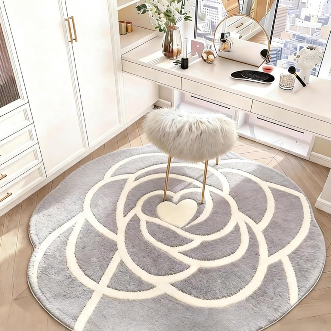 Tapis de décoration d'intérieur moderne salle à manger chic