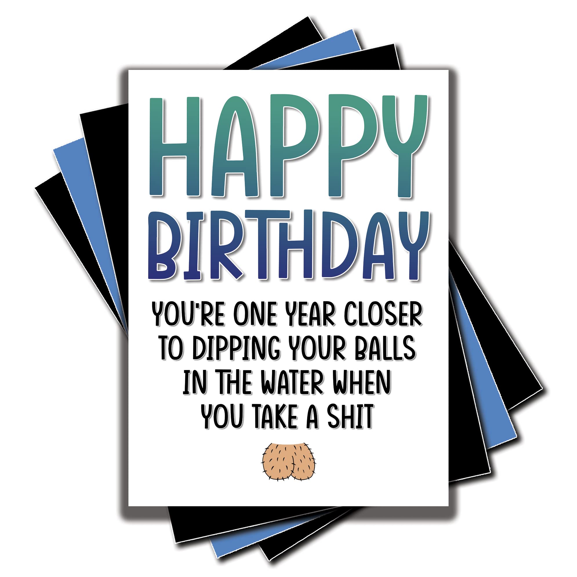 Jesting Jackass Cute Card For Daddy Father'S Day Card Daddy Birthday Card Daddy You Are My Favourite Human Bean From Son Daughter Christmas Card Love C613