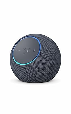 Amazon Echo Dot Max (newest model), Alexa speaker with room-filling sound and built-in smart home hub, with Alexa+ Early Access, Graphite