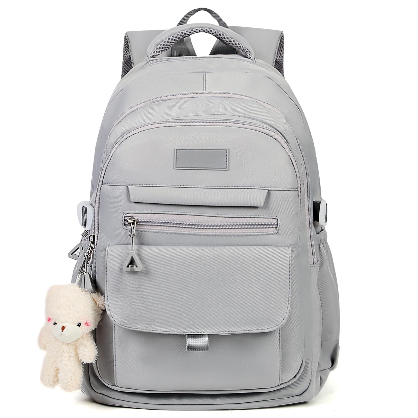 xfopz Girls Backpack for College High Middle School Student, Cute Aesthetic Bookbag for Teens Women with Accessories, Waterproof Multi-Pocket Kawaii Laptop Bag for Student-picture-14