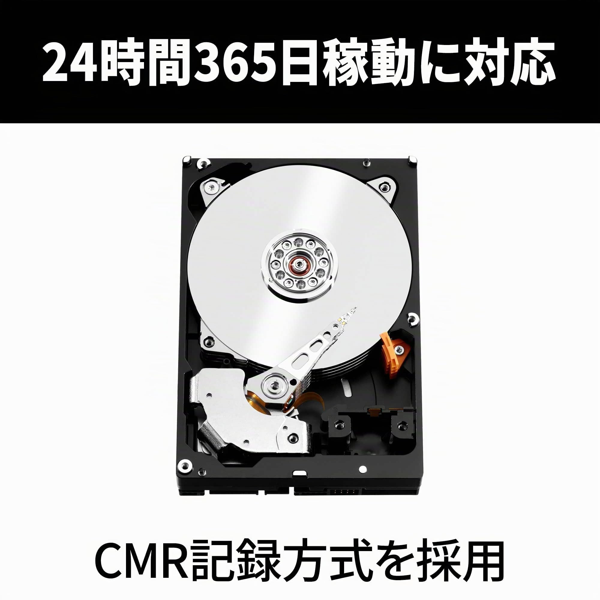 Western Digital WD Red Plus Disco Duro Interno, 12 TB, CMR, 3.5 Pulgadas, SATA 7200 RPM, caché de 512 MB, Paquete ecológico WD120EFGX-AJP