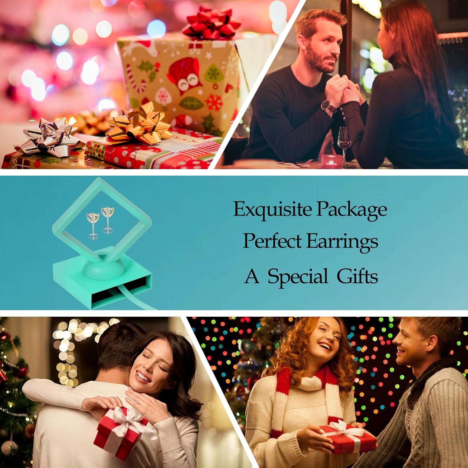 Moissanite Earrings Studs 1CT-3CT Hypoallergenic S925 Sterling Silver Earring for Women Men 18K Gold Plating Stud Earrings Simulated Diamond Moissanite Jewelry Birthday Gifts for Women Men