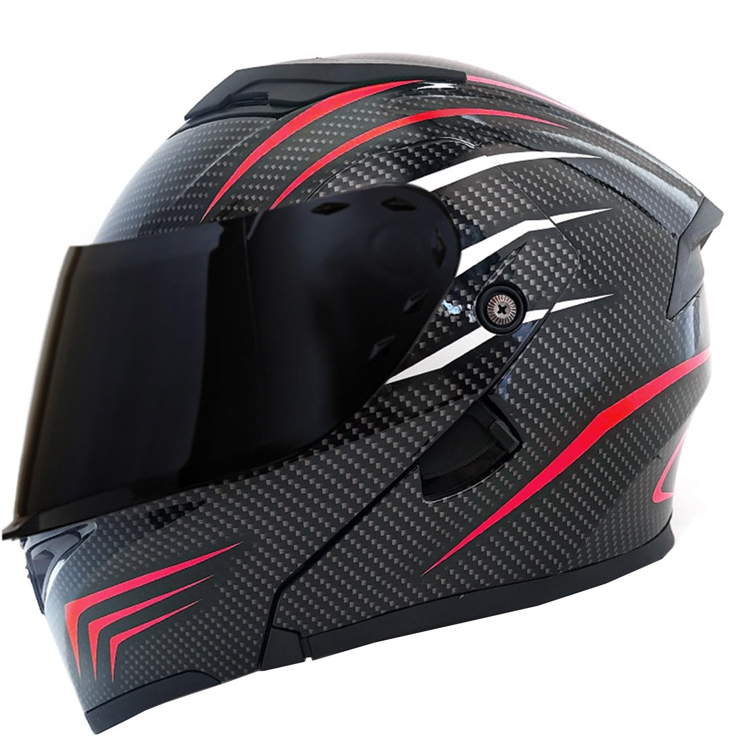 Klapphelm Motorradhelm Integralhelm Mit Doppelvisier Scooter Motorrad Helm Für Erwachsene Männer Frauen Klapphelm Motocrosshelme Rollerhelm Sturzhelm ECEDOT Zertifizierung