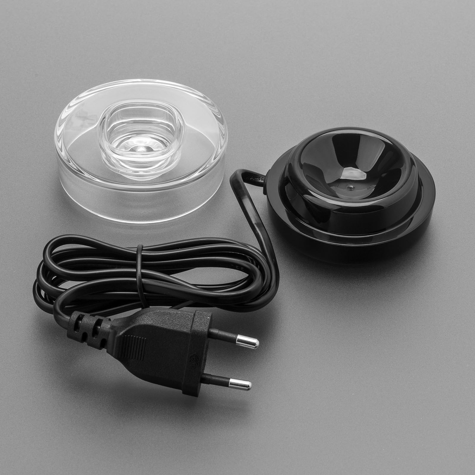 Szklana ładowarka do szczoteczki do zębów Philip Sonic HX9300 HX9900, indukcyjna stacja ładująca, przenośny, wodoszczelny kabel sieciowy, przyjazny dla środowiska ABS, do podróży (czarny)