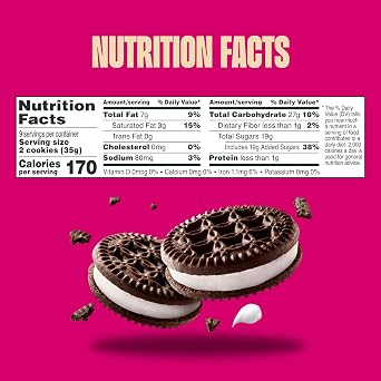 Glutino Super Stuffed Chocolate Vanilla Cream Cookie, 11.1 Ounce