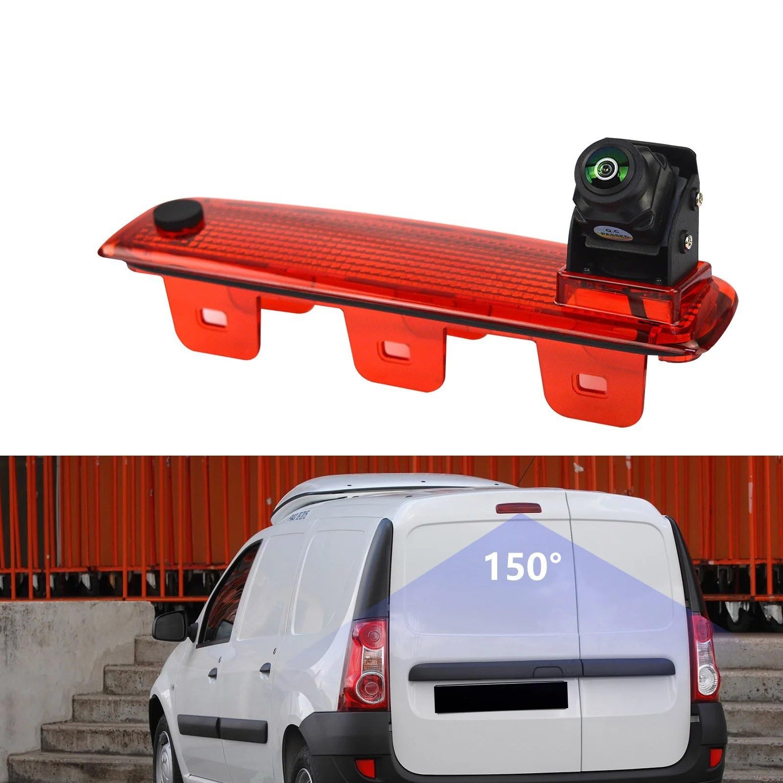 Rückfahrkamera for Dacia for Dokker for Lada for Largus 2012-présent Reverse Parking Camera 4.3-inch Display Screen