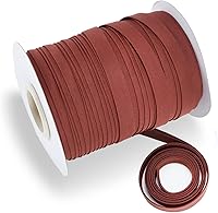 Vista 20 de Cinta al bies de doble pliegue de 1/2 pulgada, cinta al bies de doble pliegue de 55 yardas, carrete continuo a granel para coser ropa, acolchado
