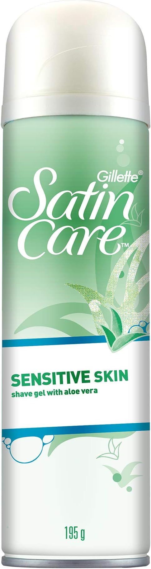 Satin Care Sensitive Skin Gel for Women with Aloe Vera - 195 g