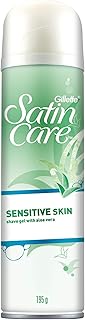 Gillette Satin Care Sensitive Skin Gel for Women with Aloe Vera - 195 g