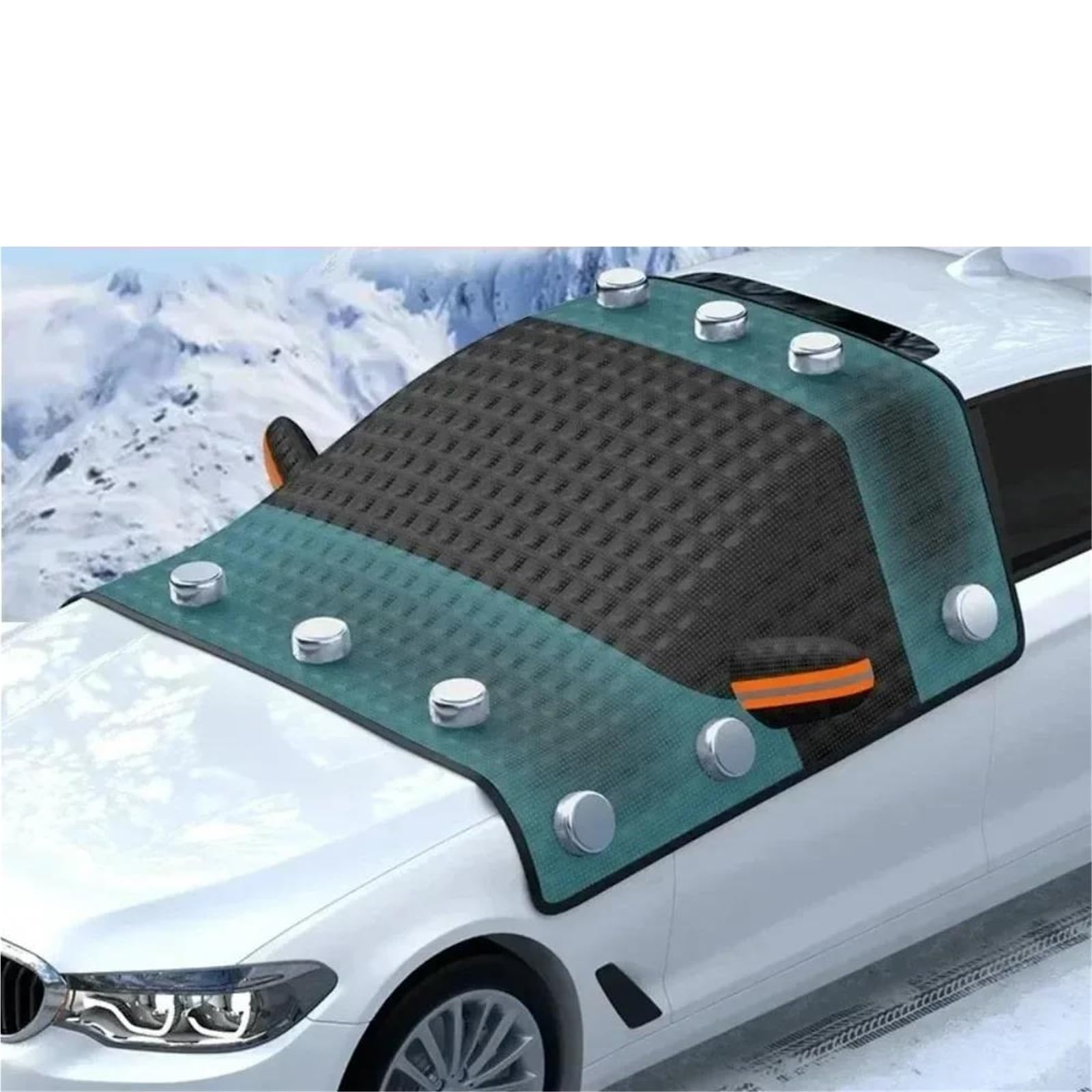 Telo Parabrezza Auto Antigelo Paraneve per Auto Parabrezza Paraneve Invernale Parasole per Auto Esterno Anti Ghiaccio Parabrezza Automatico Parasole
