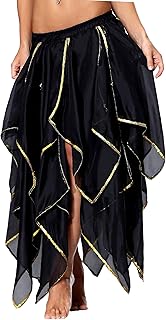 Sequin Chiffon Skirt for Women Costume Price In India