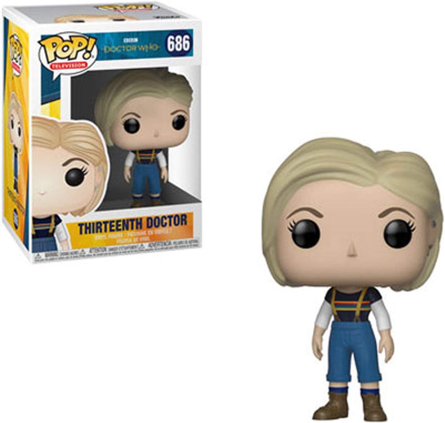 Funko Pop Television: Doctor Who - Thirteenth Doctor Collectible Figure, Multicolor, Standard
