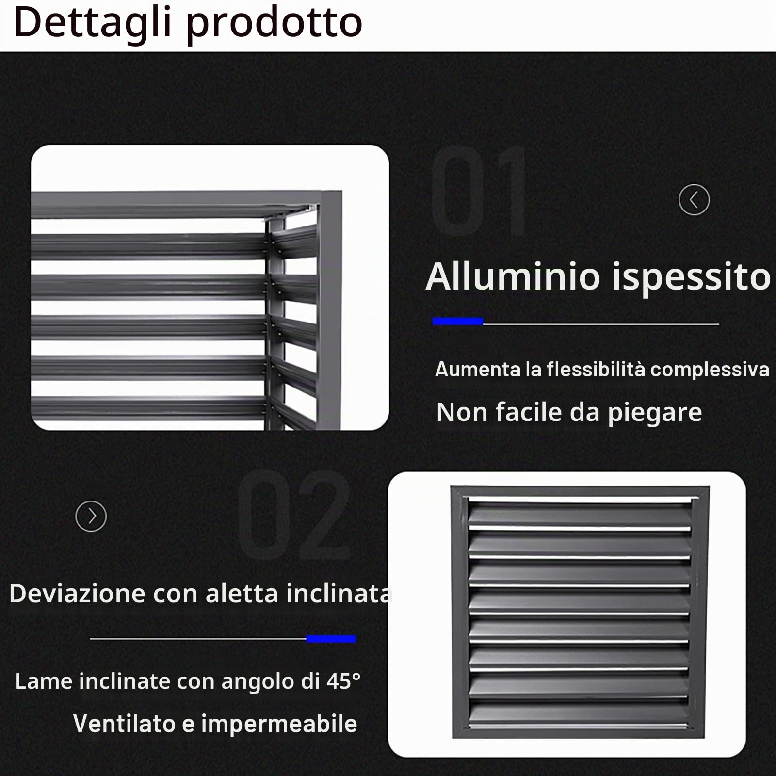 Copertura Per Condizionatore, Coperture Per Climatizzatori Centrali Unità, Supporto Per Fiori, Copertura per Pompa di Calore, Recinzione For Condizionatore In Alluminio, Recinzione For La Privacy (Co