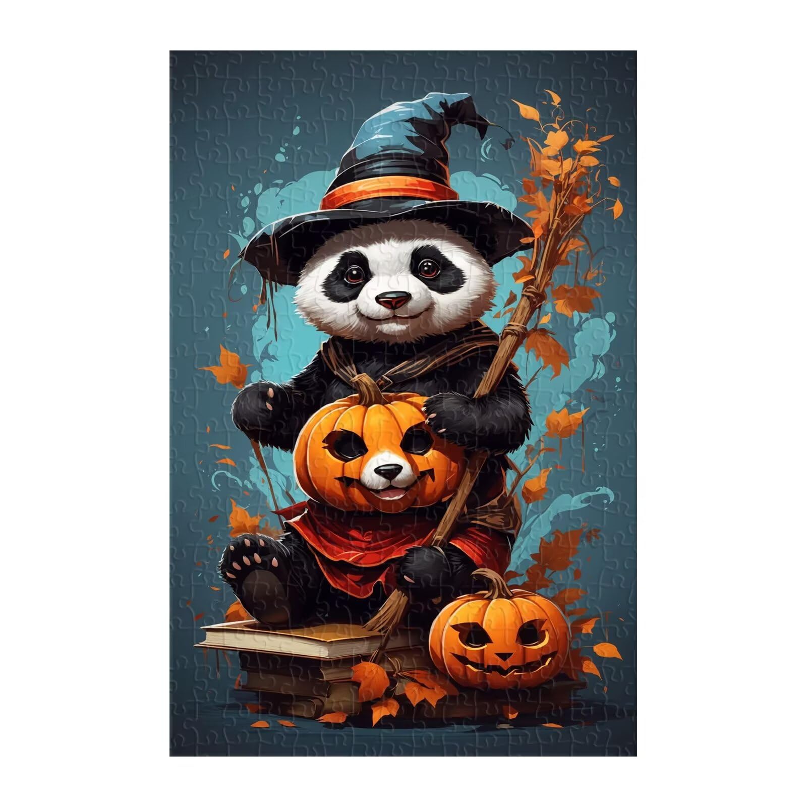 Puzzle 2000 Pezzi, Zucca Panda Puzzles, Puzzle Impossibile Gioco Logici Sfida Difficile Puzzles 2000 Pezzi per Adulti