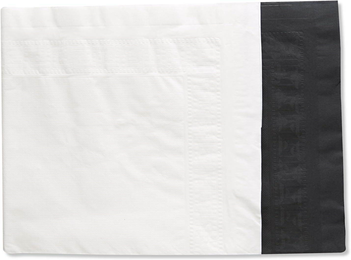 Hoffmaster 210130 Cellutex Tablecover, Tissue/Poly Lined, 54 in x 108-Inch , White, 25/Carton