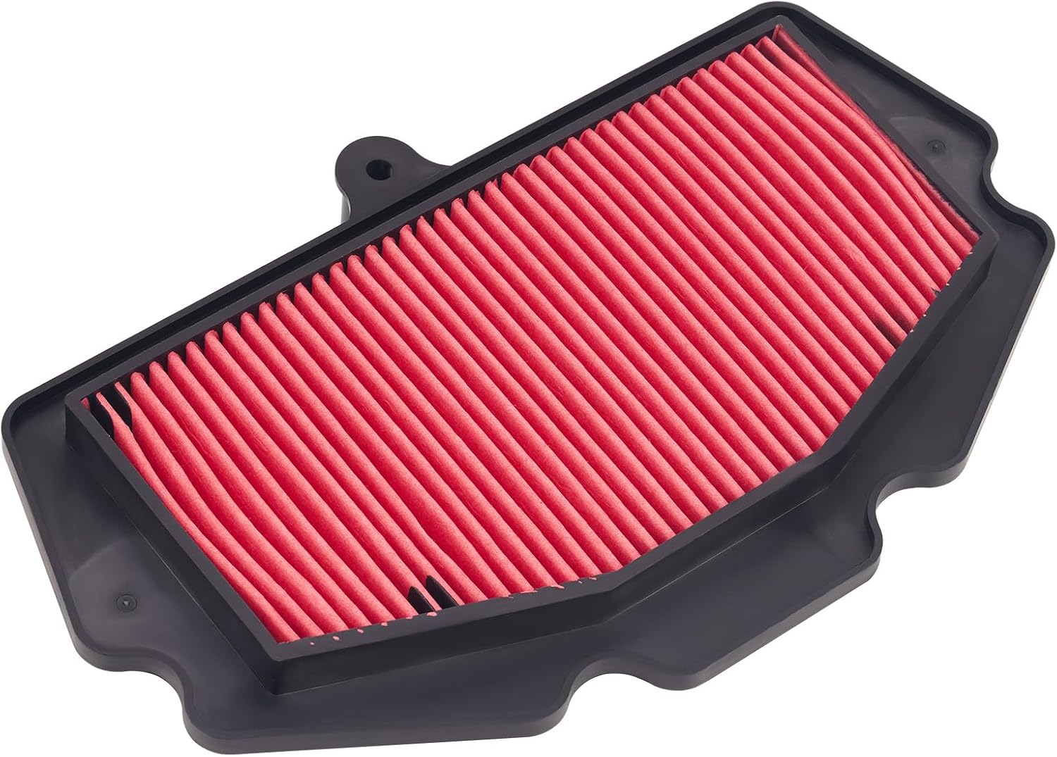 AHL Air Filter 110130767 Compatible with Kawasaki Ninja 400 2018-2021/EX400 Ninja 2020-2021/EX400 Ninja ABS 2020-2021/EX400 Ninja KRT Edition 2020（red）