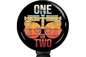 Optometrist Badge Reel: Eye-Catching Medical Accessory