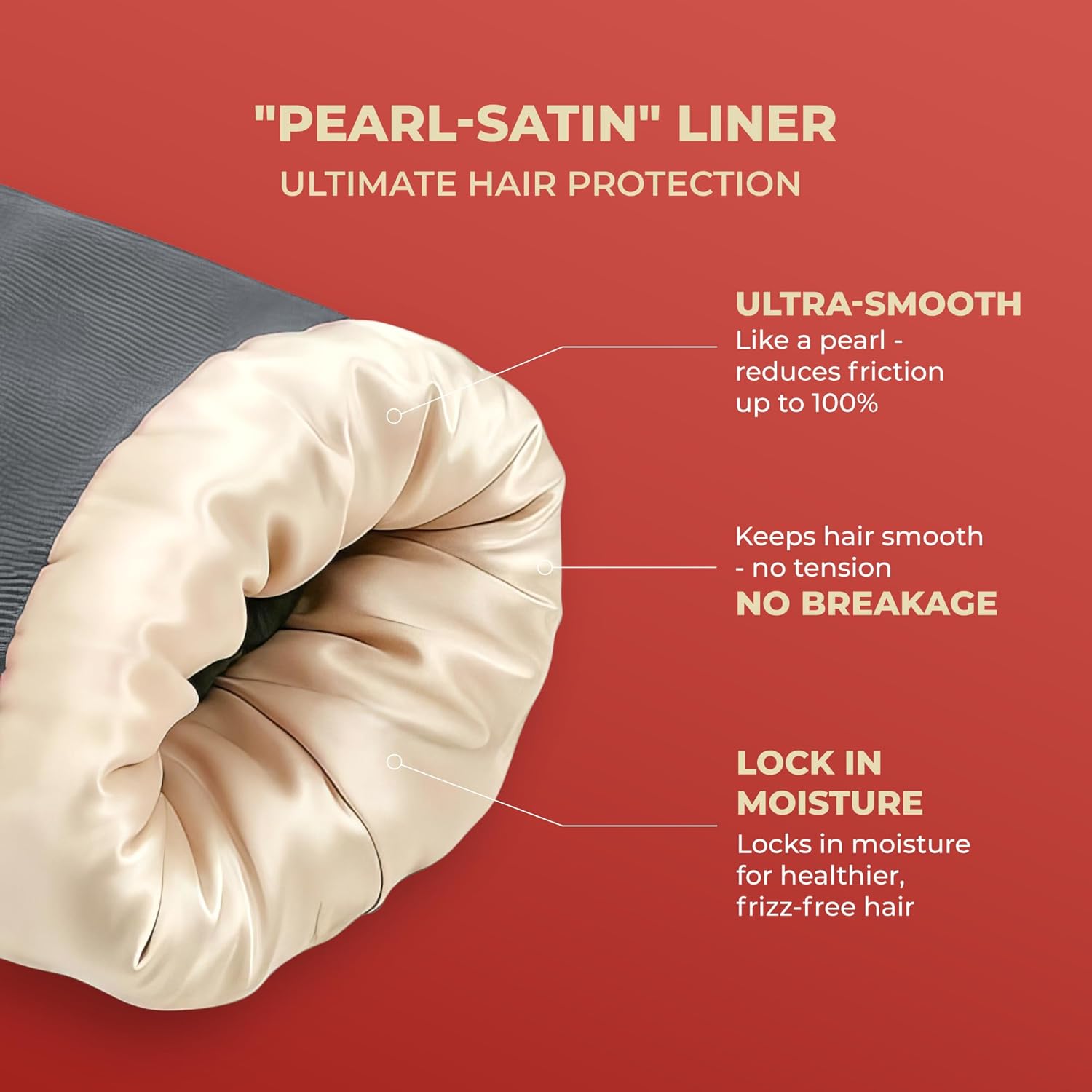 Satin Lined Beanie for Women Men, 3-Layer Warm Slouchy Winter Hat, Valentines Day Gifts for Him Her, Gift Box Card Included - Image 4