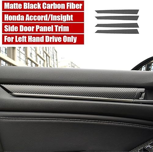 Miniatura 7 de Cubierta de vinilo para consola central para tablero de instrumentos de fibra de carbono, color negro mate, interior precortado, panel de consola,