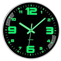 12 " Glow in the Dark Silent Wall Clock product image