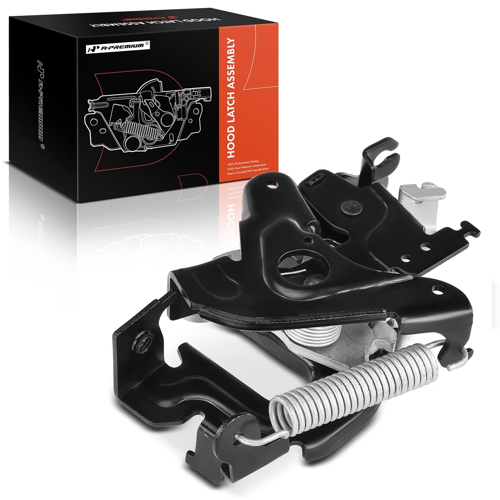 A-Premium Hood Latch Lock Assembly Compatible with BMW Vehicles - 530e, 530e xDrive, 530i, 530i xDrive, 540d xDrive, 540i, 540i xDrive, 740e xDrive, 740i, 740i xDrive, 745e xDrive, 750i, 750i xDrive