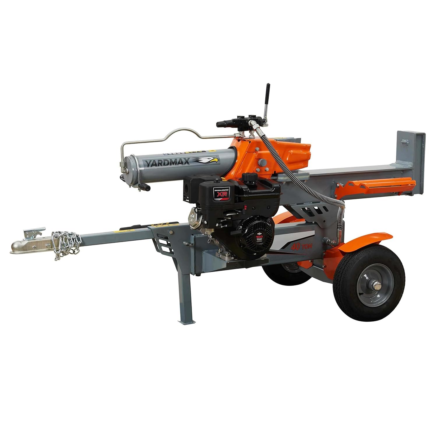 Yardmax Gas Log Splitter 40 Ton 2-Way Half Beam Briggs & Stratton Engine XR1450