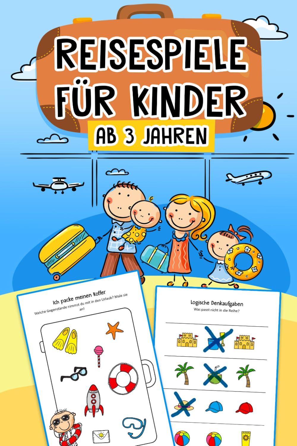 KANGUR Reisespiel „Im Auto“ – Kinder Gegen Eltern, Familienspiel Für Unterwegs
