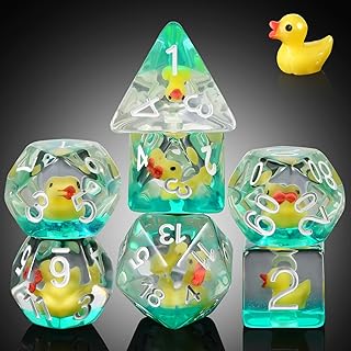 Duck Resin Duck Dice Set