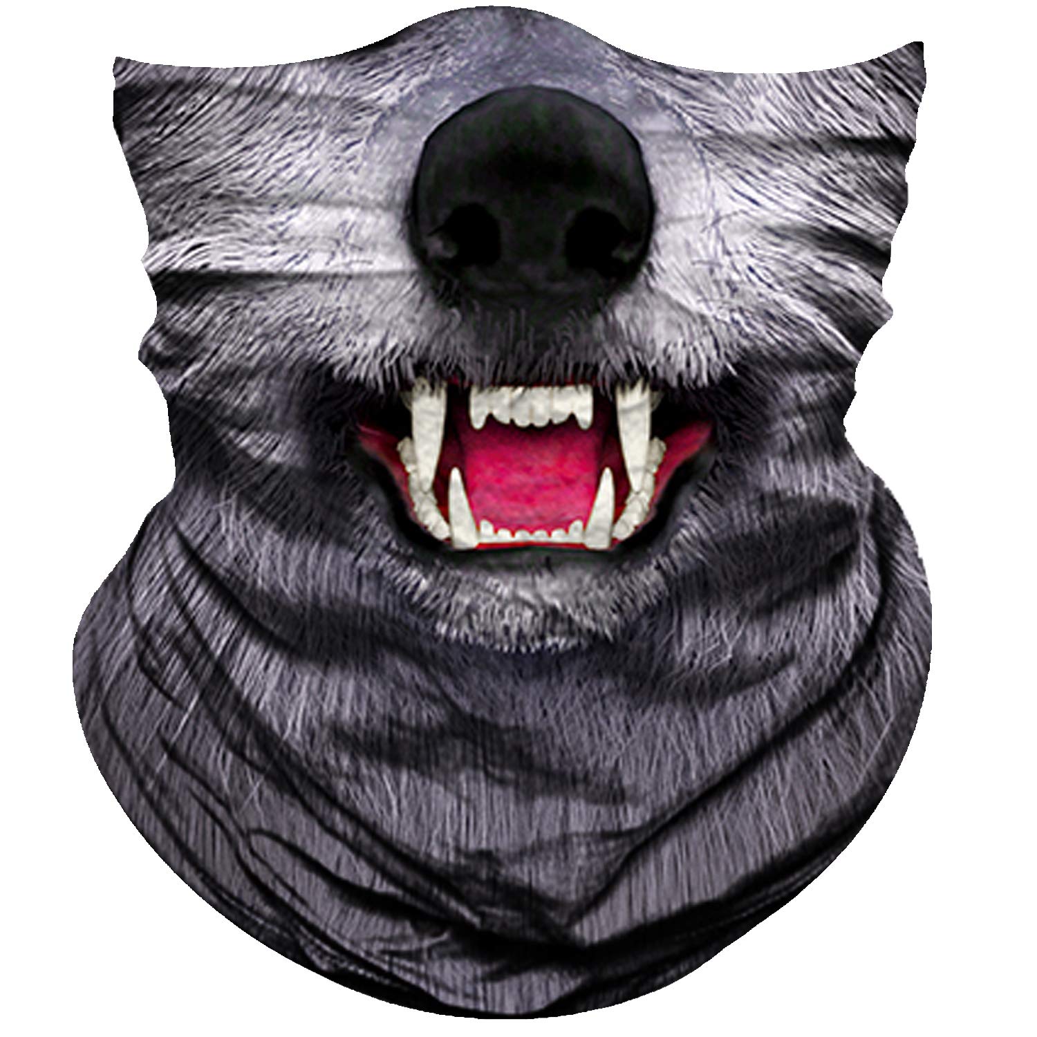 Obacle Animal Face Mask Neck Gaiter for Sun Dust Wind Protection for Men Women