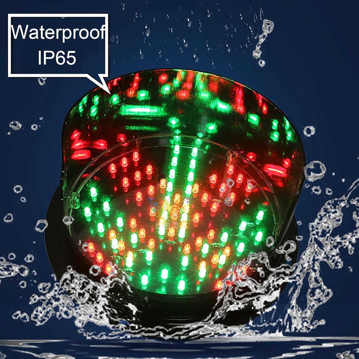 2 in 1 semaforo a Croce Rossa con Freccia Verde semaforo indicatore LED IP65 for Stazione di pedaggio autolavaggio Centro Commerciale parcheggio vialetto(Common Negative Pole12v,2 PCS)
