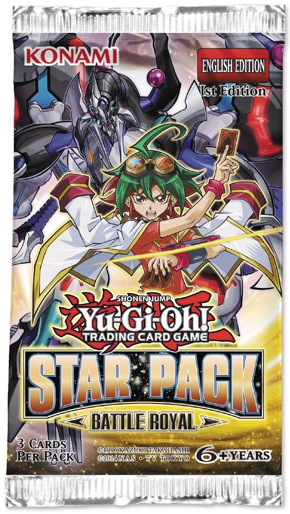Amazon.com: Konami YGO Star Pack- Battle Royal Booster CDU : Toys & Games