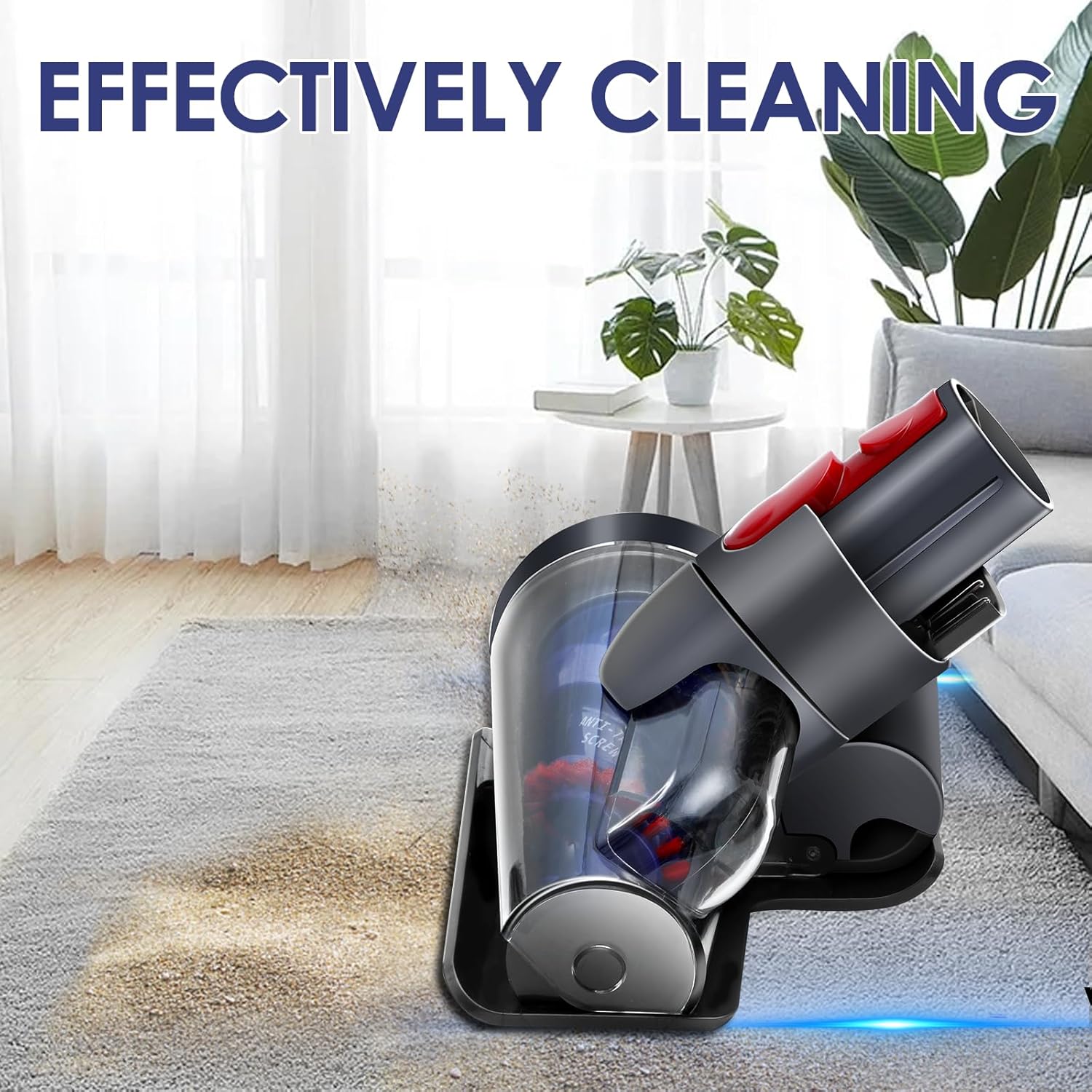 Mini Motorized Tool Brush Head Replacement part Compatible with Dyson V7 V8 V10 V11 V15 SV10 SV11 SV12 SV14 Anti-winding direct drive suction head Hair Screw Tool Part No. 971426-01 image 7 of 7 B0DKX23JXR