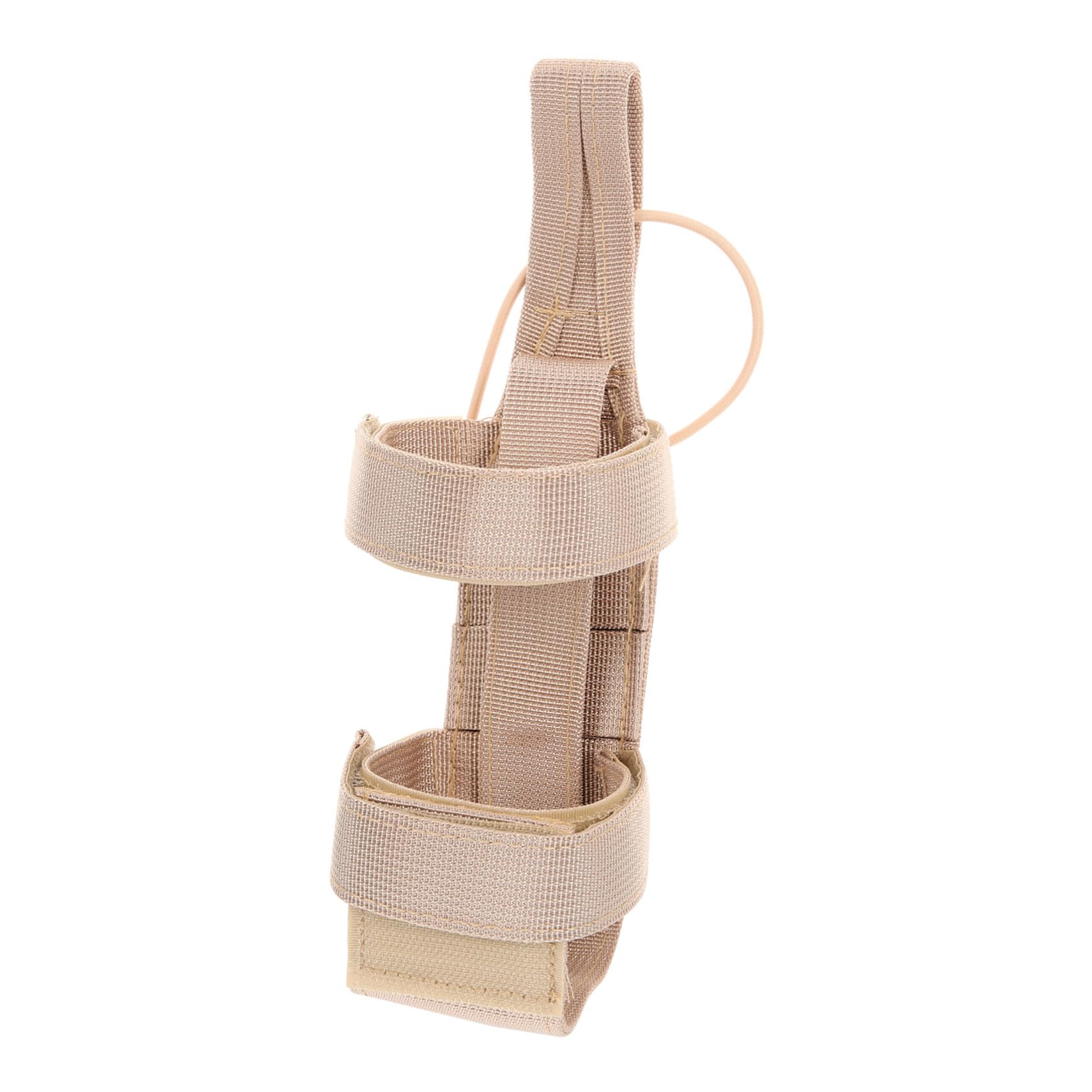 Soporte para senderismo y camping con funda portátil de neopreno para botellas Kisangel