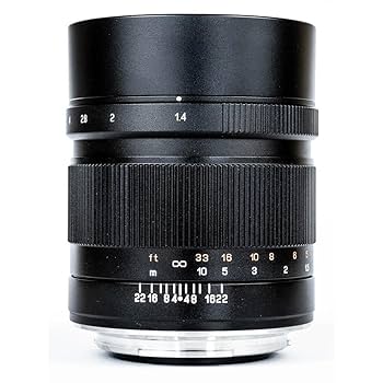 Amazon.com : Mitakon Zhongyi Speedmaster 65mm f/1.4 Lens for