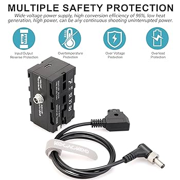 Amazon.com : KOCACKOO D-Tap to Double-Sided NP-F550/970/570