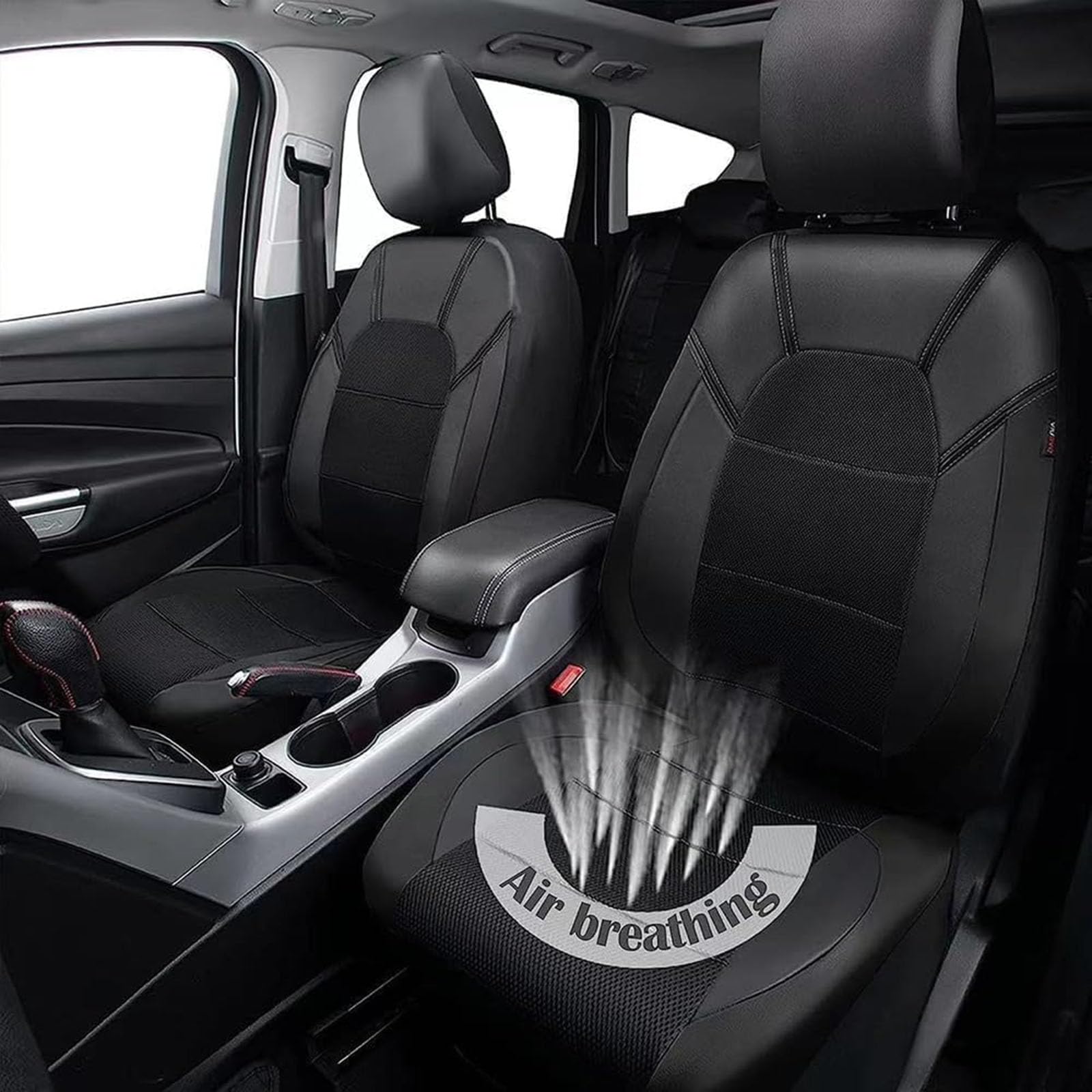 Housse siège Auto pour Citroen C3 Aircross 2017-2024 2025 2026 | Confortable Résistant À l'usure siège Housse Protection Interieu Accessoire