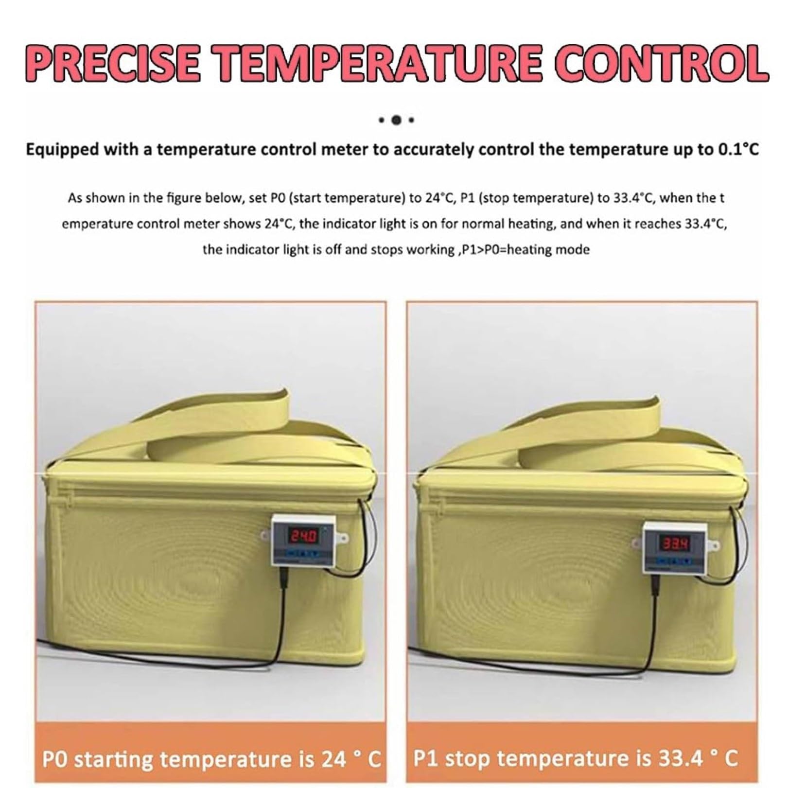 Amazon.co.jp: -50-110℃の生地発酵器、正確な温度制御、パン発酵器 