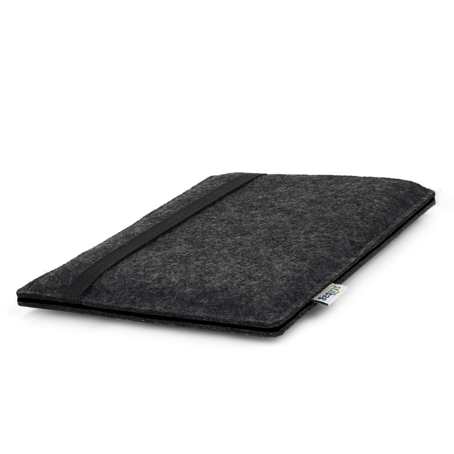 Stilbag EReader-Hülle FINN Für Onyx Boox Page | Filz-Etui | Made In Germany | Farbe: Anthrazit/Azur