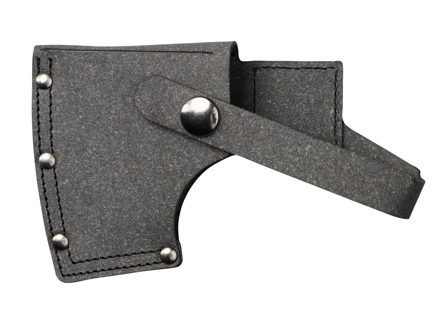 Fiskars Fourreau de hache, Fourreau en cuir pour haches Fiskars (N10, N12, X10, X11, A10 et A11), cuir recyclé, gris, S, 1057532