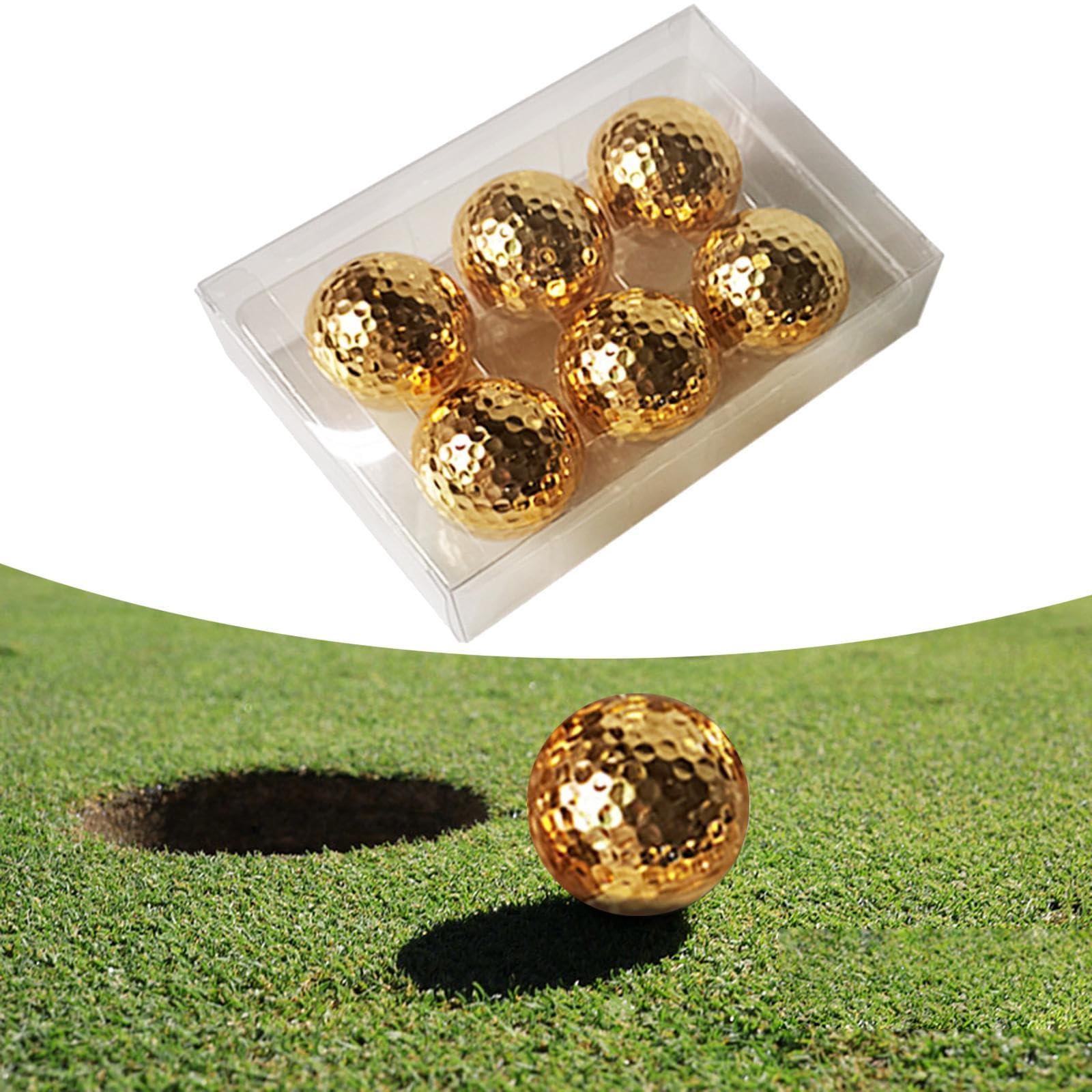 F Fityle Balles de Golf Nouveauté, Accessoires de Golf Cool, à Collectionner, Cadeaux Amusants et Amusants pour L'entraînement, Souvenir pour Les Amateurs de P
