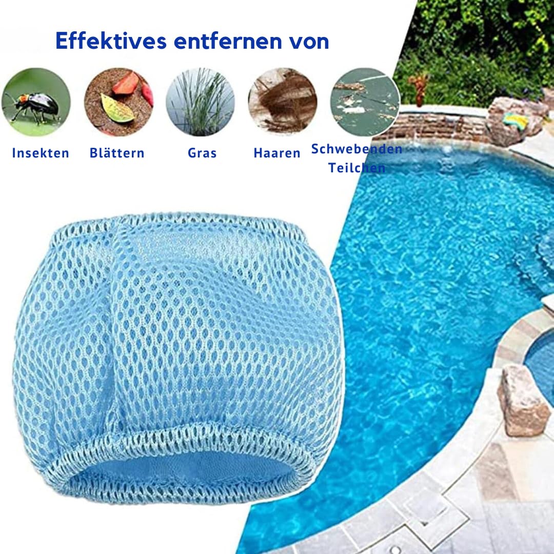 GAJA Filter Set 2in1 für aufblasbare Spa, Infinite Spa, 6 Filterkartuschen und 2 Schutznetze für Clever Spa u. Whirlpool Filter Spa Zubehör Ersatz Filter aufblasbare Pools