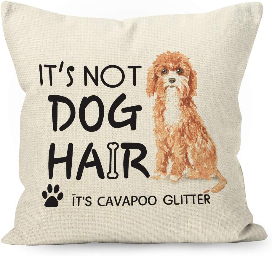 Amazon.com: YUESHARE Funny Dog Quote It’s Not Dog Hair It’s Cavapoo ...