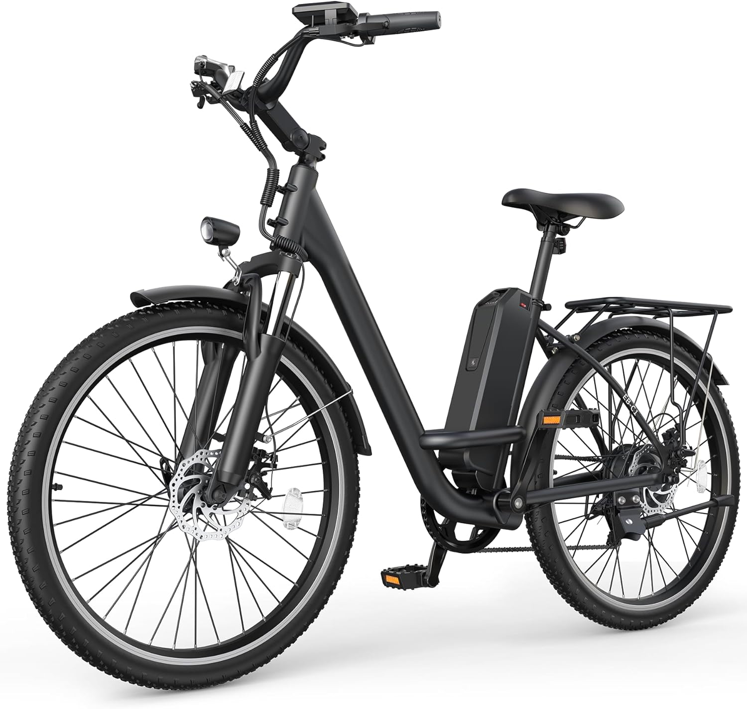 Electric Bike for Adults, Peak 1000W Ebike, 50Miles 21.7MPH UL 2849 Certified Commuter Bike, 26'' City Cruiser Bicycle with 48V Removable Battery, Rear Rack, Adjustable Stem, 7 Speed Electric Bike for Adults, Peak 1000W Ebike, 50Miles 21.7MPH UL 2849 Certified Commuter Bike, 26'' City Cruiser Bicycle with 48V Removable Battery, Rear Rack, Adjustable Stem, 7 Speed
