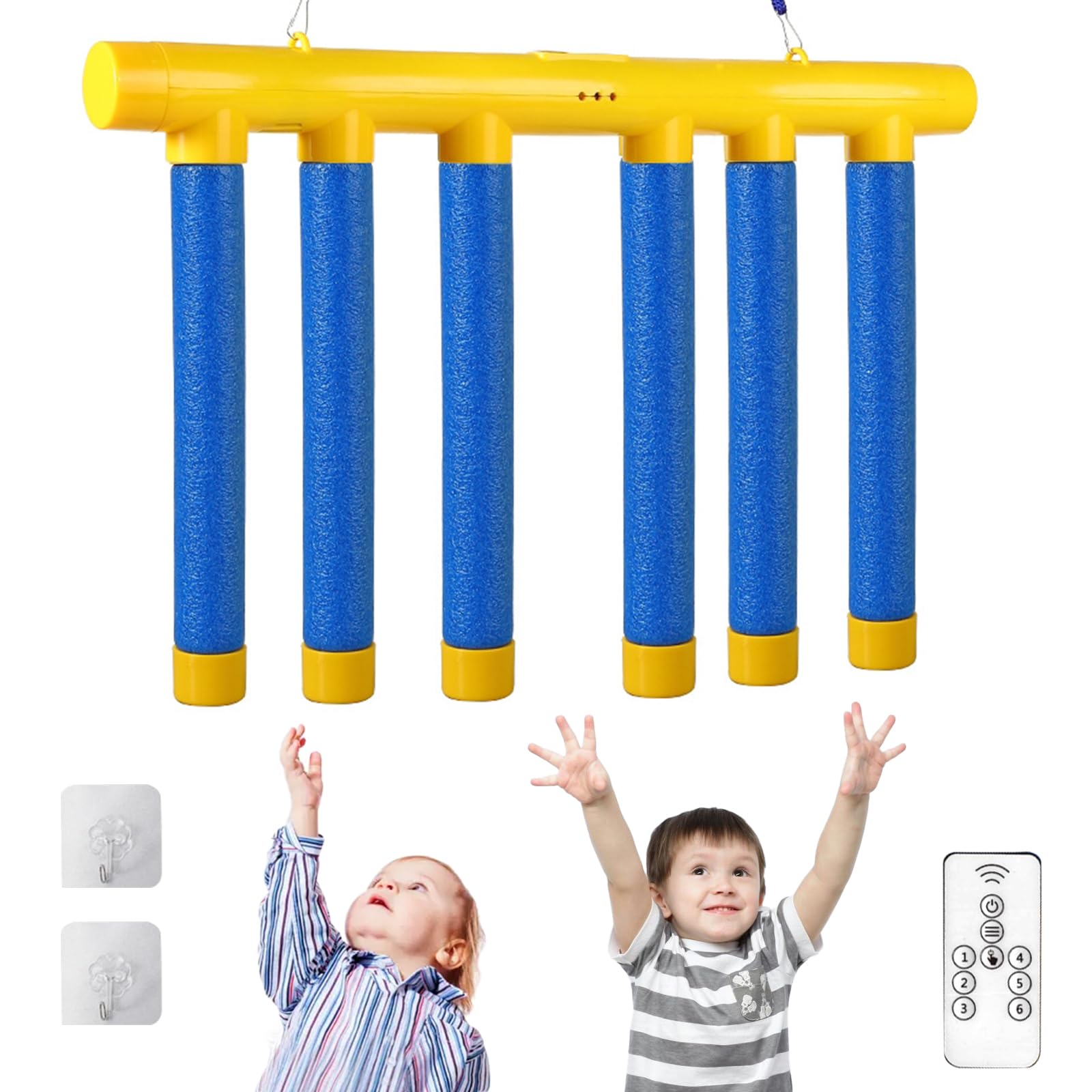 Reflex Challenge Game, Drop Sticks Game,Catch The Stick Reflex Game, Hand Eye Coordination Training, Reaction Training Toy, Hand Eye Coordination Reaction Training Toy for Kids and Adults (blue)